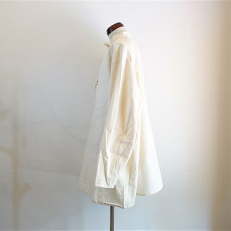 【ARMY TWILL/アーミーツイル】Cotton Slab Smock コットンスラブ スモック　オフホワイト