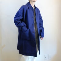 【Yarmo/ヤーモ】 DUSTER COAT  ダスターコート　ネイビー