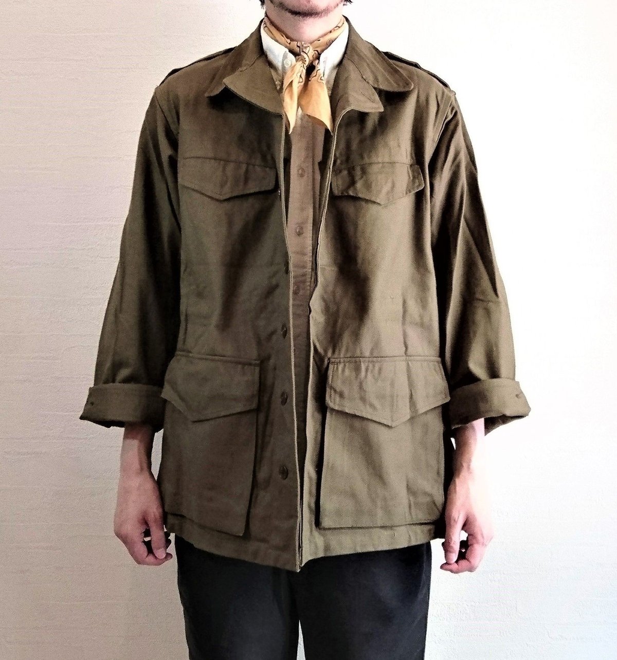 前期モデル【French Army M-47 Field Jacket Early Model...