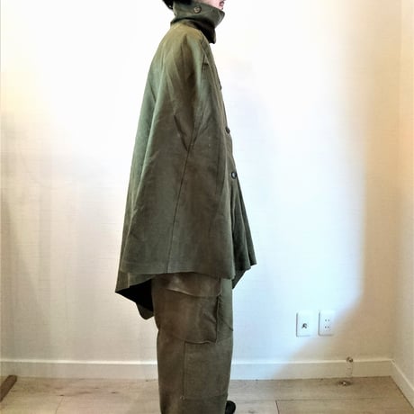 【Netherlands Army 50's Sniper Cape Used】オランダ軍 50's スナイパーマント Used