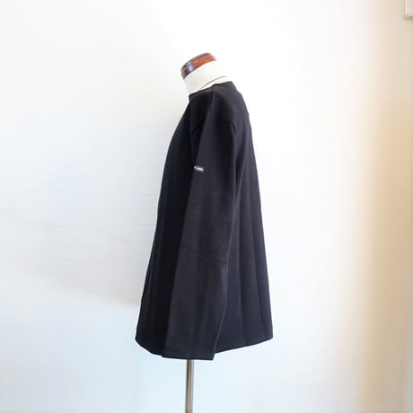 【SAINT JAMES/セントジェームス】OUESSANT SHIRT ウエッソン シャツ　ブラック