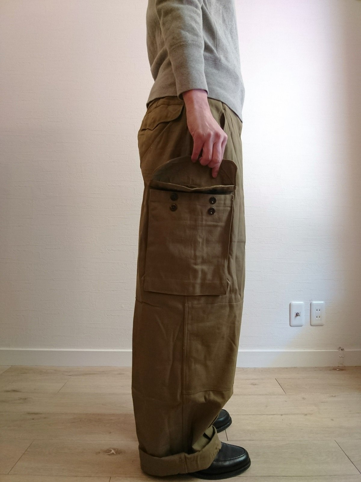 French Army M-47 Cargo Pants Early Model DeadS French Army M-47 Cargo Pants Early Model DeadS