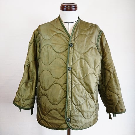 【US. Army M-65 Field Jacket Quilting Liner Used】アメリカ軍 M-65 フィールドジャケット キルティングライナー Used