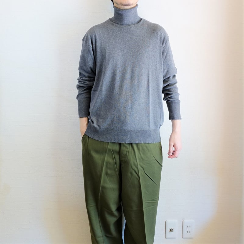 green label relaxing GICIPI/ジチピ タートル gicipi/ジチピ】TIGRE ティーグレ（タートルネック） グレー | GROWER