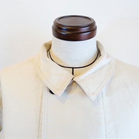 【Le Sans Pareil/ル サン パレイユ】コットンモールスキン トラディショナル ダブルカバーオール　アイボリー