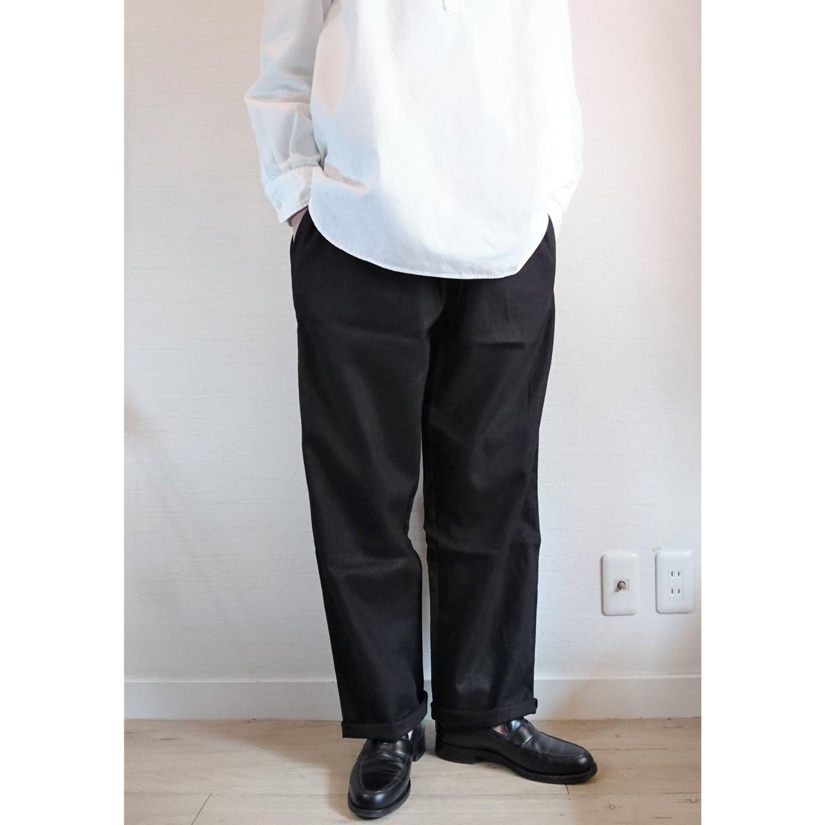 HOLD FAST/ホールドファスト】Chef Linen Trousers シェフ リネ