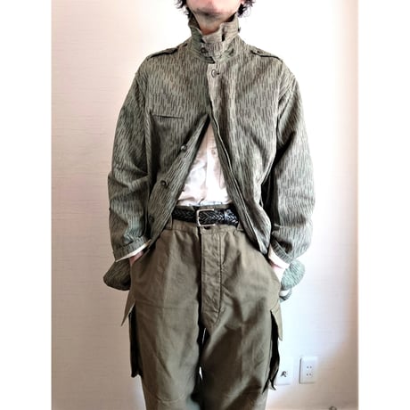 【Czech Army 60 's Rain Drop Camo Coat DeadStock】チェコ軍 60's レインドロップカモコート　DeadStock