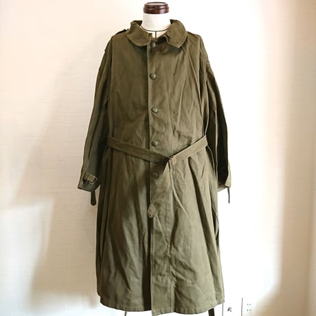 【French Army M-35 MotorCycle Coat  Deadstock】フランス軍  M-35 モーターサイクルコート  DeadStock