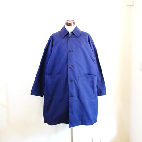 【Yarmo/ヤーモ】 DUSTER COAT  ダスターコート　ネイビー