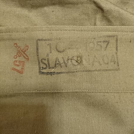 【Czech Army 50's MaoCollor Jacket DeadStock】チェコ軍 50'sマオカラー ジャケットDeadStock