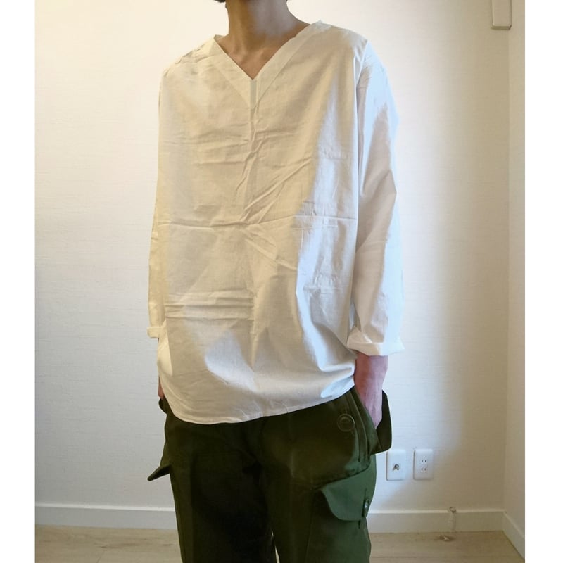 専用 3枚セット Russian Army Sleeping Shirt A Russian army sleeping shirt that is convenient to have one