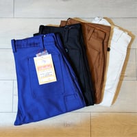 【Le Sans Pareil/ル サン パレイユ】コットンモールスキン トラディショナル ワークパンツ　ブラック/ネイビー/ブラウン/アイボリー