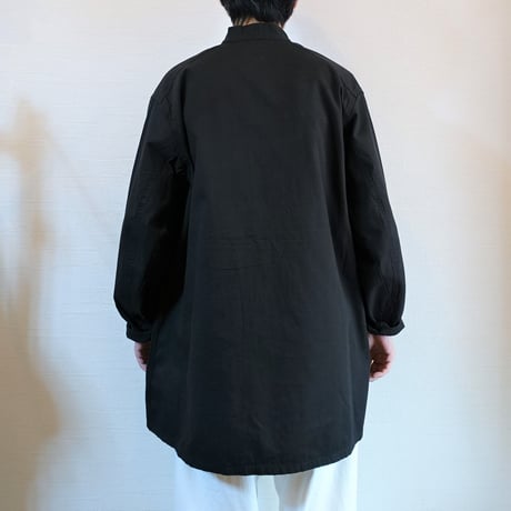 【ARMY TWILL/アーミーツイル】Broken Twill Smock ブロークン ツイル スモック　ブラック