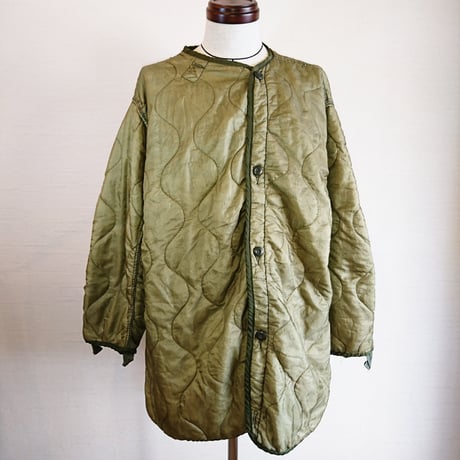 【US. Army M-65 Field Parka Quilting Liner Used】アメリカ軍 M-65 フィールドパーカー キルティングライナー Used