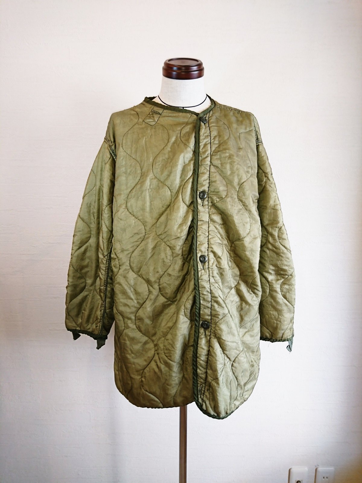 US. Army M-65 Field Parka Quilting Liner Used】