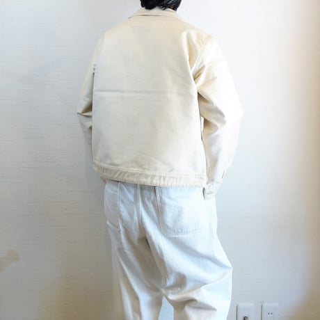 【Le Sans Pareil/ル サン パレイユ】コットンモールスキン メカニカル ジャケット　アイボリー