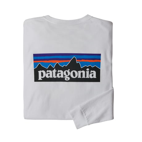 Patagonia(パタゴニア)メンズ・ロングスリーブ・P-6ロゴ・レスポンシビリティー【30/80-#38518-WHI】
