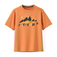 Patagonia(パタゴニア)　キッズ・キャプリーン・シルクウェイト・Tシャツ　【131-#62381 - FSHL】