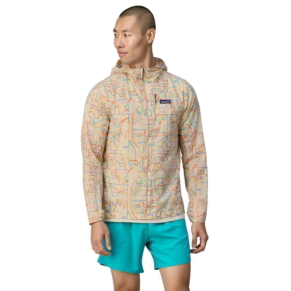 【美品】パタゴニア　フーディニ・ジャケット　BURR メンズ・フーディニ・ジャケット / patagonia パタゴニア