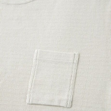 OLD JOE(オールドジョー) -WAVY RIB SPORTS SHIRTS short sleeve(BONE)
