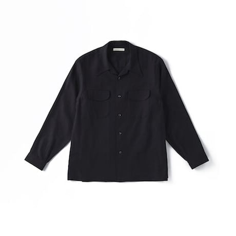 OLD JOE(オールドジョー) -SWALLOW COLLAR NASSOU SHIRTS(BLACK)