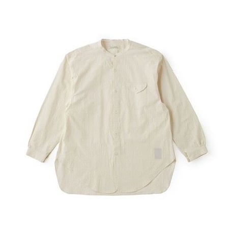 OLD JOE(オールドジョー) -BAND COLLAR LONG TAIL SHIRTS(BONE)