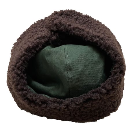 NorthNoName(ノースノーネーム)-BOMBER CAP(KHAKI)