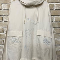 NorthNoName(ノースノーネーム)-FIHGTING WHALE SALVAGE PARKA(WHITE)