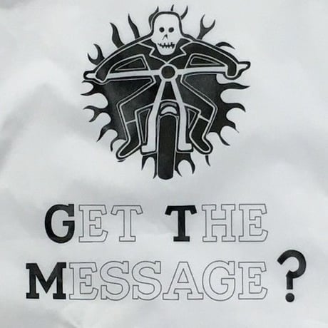 NorthNoName(ノースノーネーム)-”GET THE MESSAGE?” COACH JACKET(WHITE)
