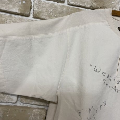 NorthNoName(ノースノーネーム)-HENRY NECK SHIRTS(WHITE)