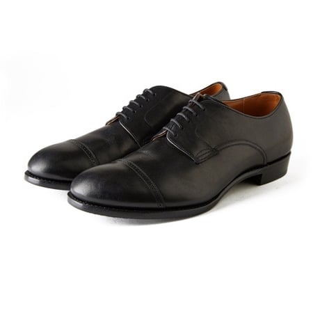 OLD JOE(オールドジョー) -“The Leader” ARTISAN LEATHER CAP TOE SHOES(BLACK HORSE BUTT)