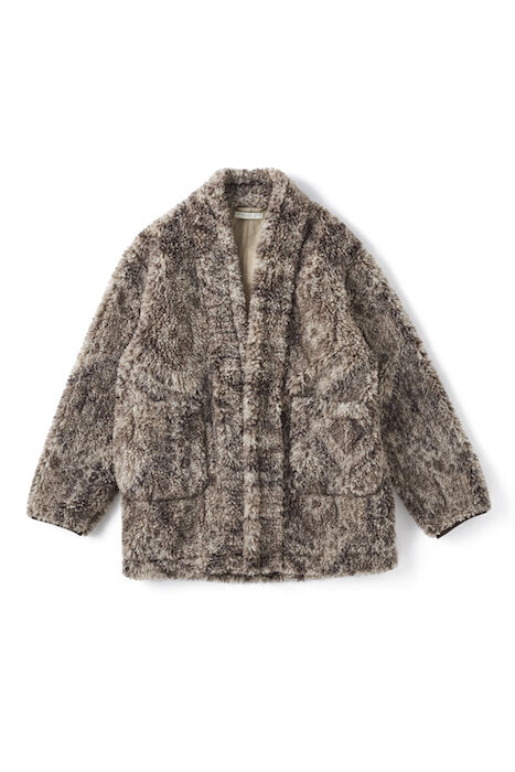 OLD JOE(オールドジョー) -ARABESQUE PILE GAWN (MINK) |