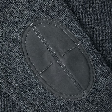OLD JOE(オールドジョー) -ALPAKA TURTLE-NECK ZIP SWEATER(GRAPHITE)