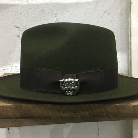 5WHISTLE(ファイブホイッスル) -TIGER FACE FELT HAT(GREEN)