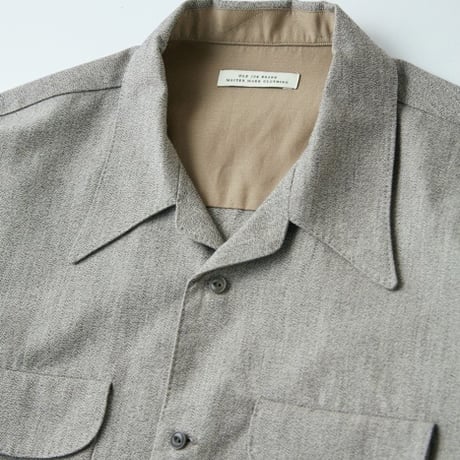 OLD JOE(オールドジョー) -SWALLOW COLLAR SPORTS SHIRTS Long-sleeve(JASPE GRAY)