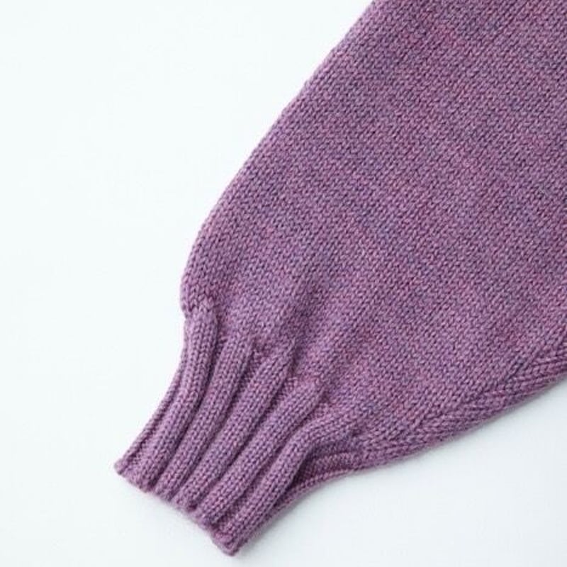 OLD JOE(オールドジョー) -TWEEDY YARN ROLL NECK SWEATER