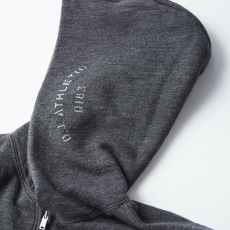 OLD JOE(オールドジョー) -ZIP FRONT ATHLETIC HOODIE(MAGNETIC GREY)