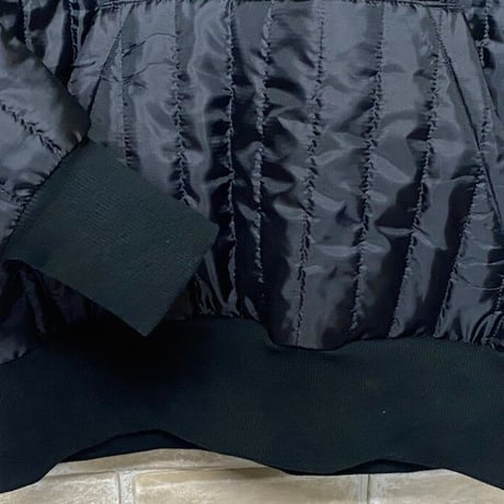NorthNoName(ノースノーネーム)-QUILTING HOODIE(BLACK)