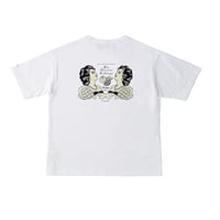 BILLBOARD(ビルボード) -221BL-CT01 PRINT T-SHIRTS "The Chocolat Feuilletage"(WHITE)