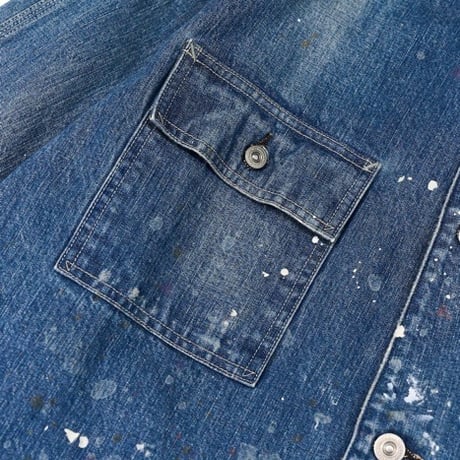 OLD JOE(オールドジョー) -HAMPTON CHORE JACKET PATINA & PAINT(INDIGO)