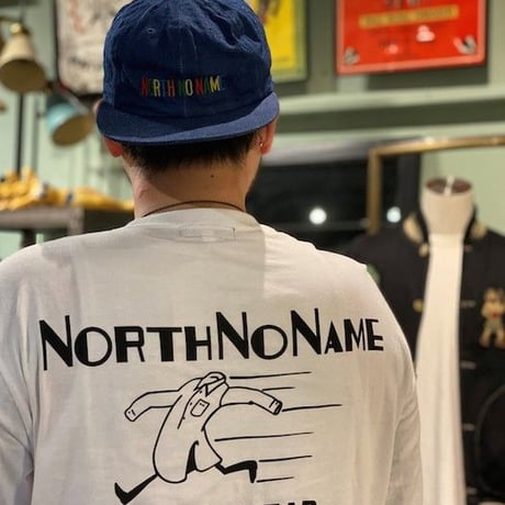 NorthNoName(ノースノーネーム)-ADVERTISING L/S T(WHITE)