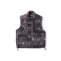 OLD JOE(オールドジョー) - ARABESQUE PILE VEST(GRAPHITE)