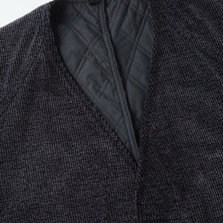 OLD JOE(オールドジョー) - PRINTED CORDS GAME-KEEPER VEST(MARINE BLACK)