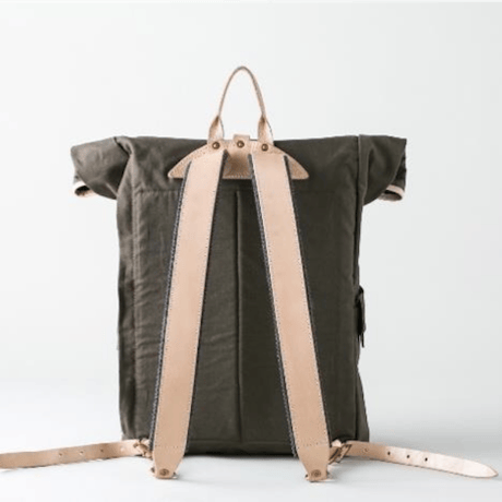 VASCO(ヴァスコ)-VSE-206W  WEATHERCROSS×LEATHER ROLLTOP BACKPACK -LARGE