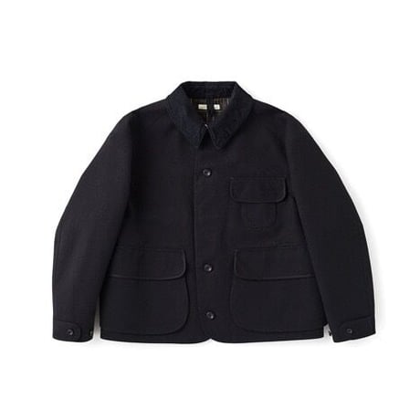 OLD JOE(オールドジョー) - BONDING DUCK FILED CROPPED JACKET(BLACK)
