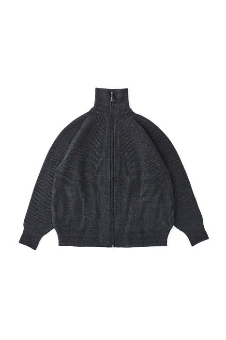 OLD JOE(オールドジョー) -SILK NEP WOOL ZIP SWEATER(ONY