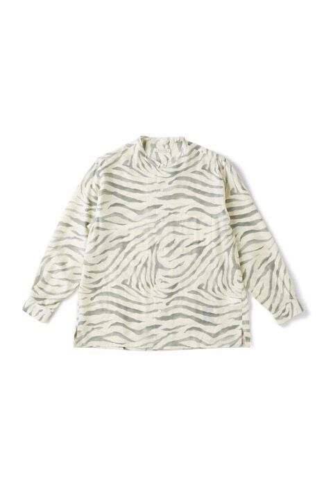 トップス oldjoe PRINTED BAND COLLAR SHIRTS OLD JOE(オールドジョー) -ORIGINAL PRINTED BAND COLLAR