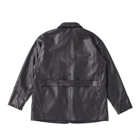 OLD JOE(オールドジョー) - STUNNING LEATHER DURABLE COAT ITALIAN CALF(ONYX BLACK)