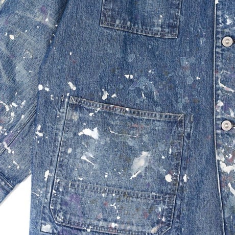 OLD JOE(オールドジョー) -HAMPTON CHORE JACKET PATINA & PAINT(INDIGO)