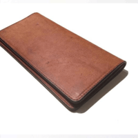 VASCO(ヴァスコ)-VSC-701B  LEATHER VOYAGE LONG WALLET -BACKSKIN（トチカンなし）